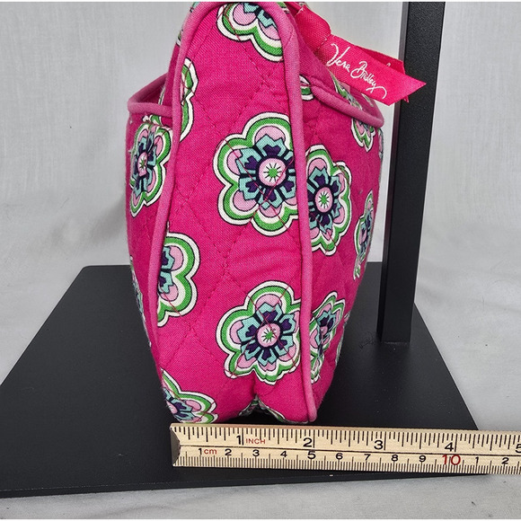 Vera Bradley Pink Swirl Floral Crossbody Bag Little Hipster - Picture 11 of 16